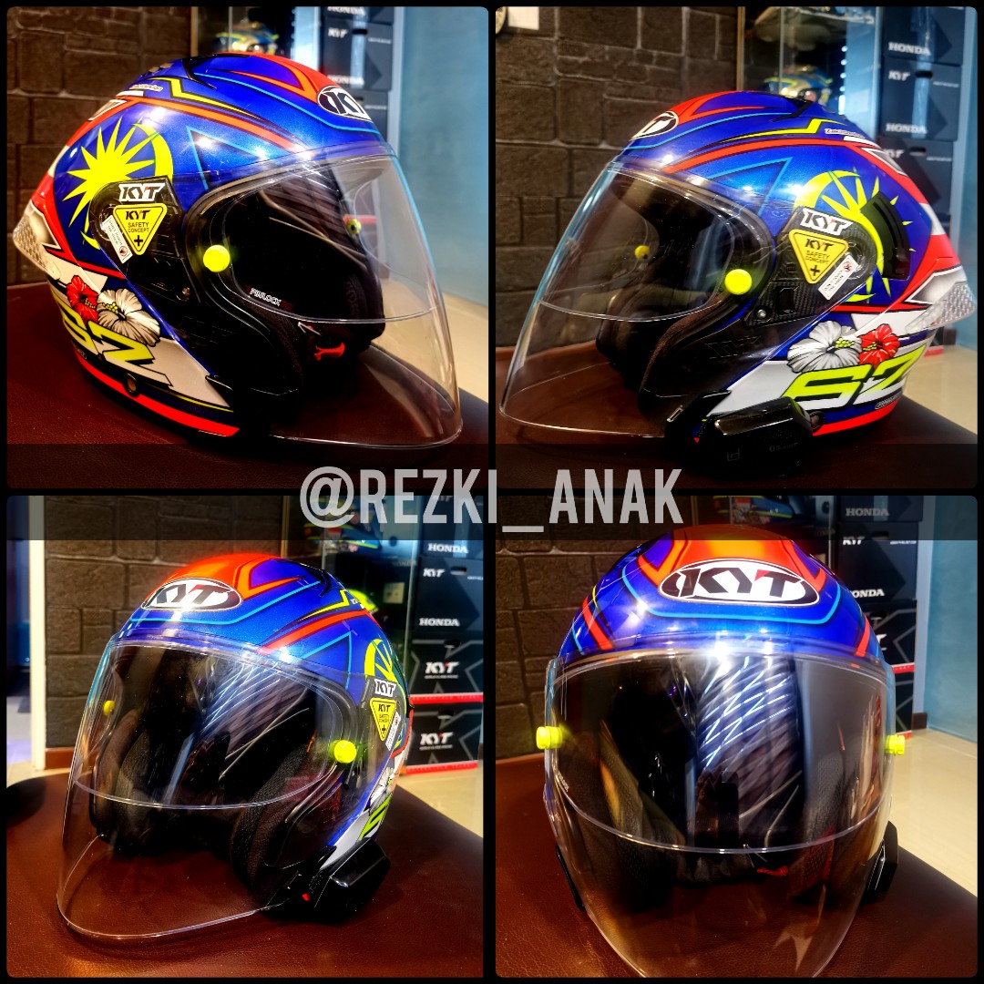 Pin lock helm kyt clearance
