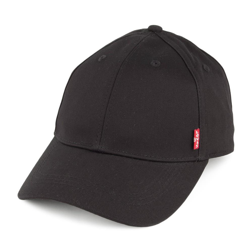 plain black unisex baseball cap hat 