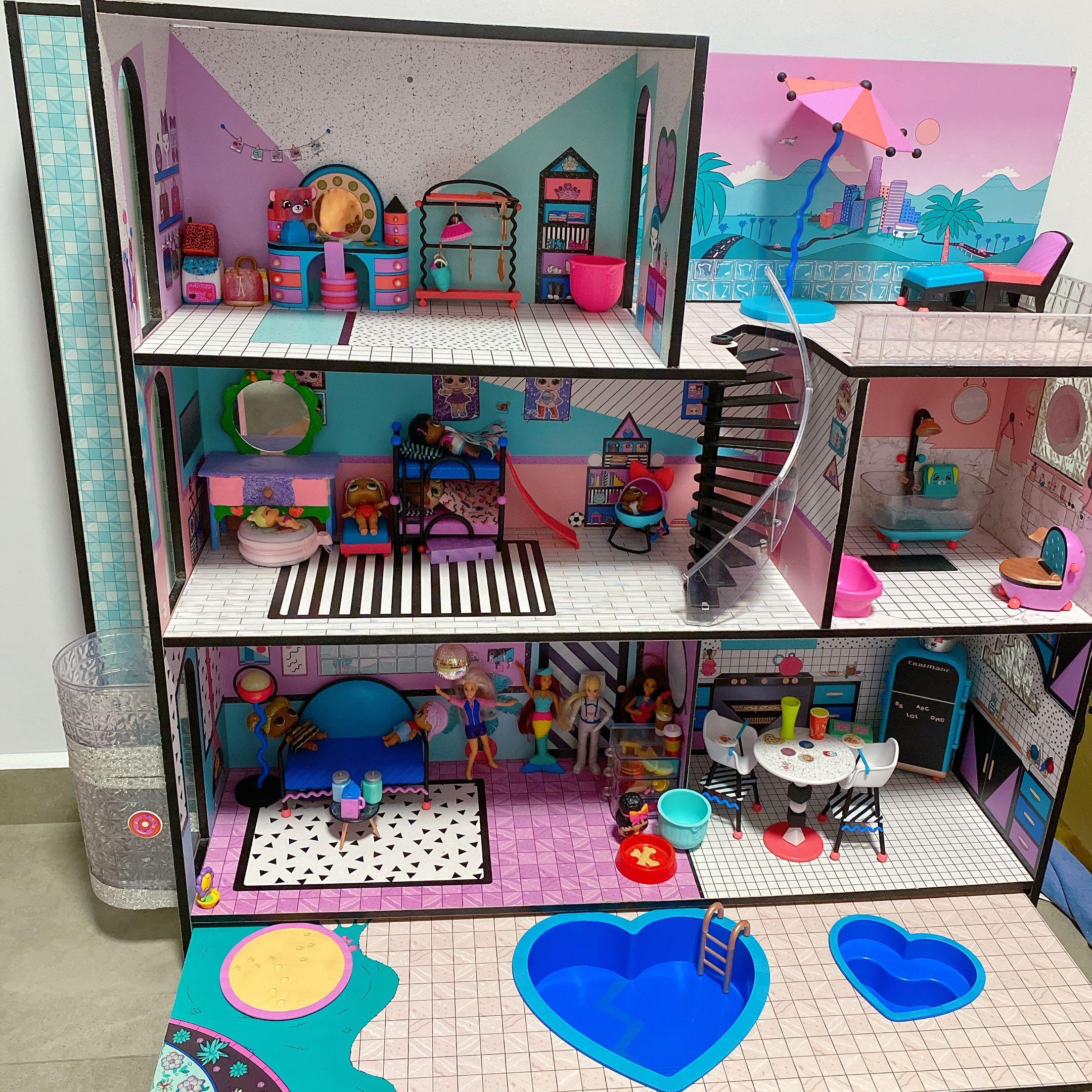 LOL Surprise Dollhouse Playhouse Hobbies Toys Toys Games on