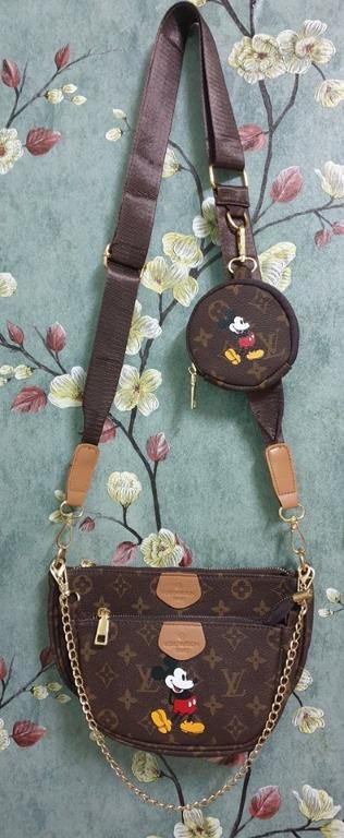 Louis Vuitton Multi Pochette Accessoires Mickey Mouse Bag