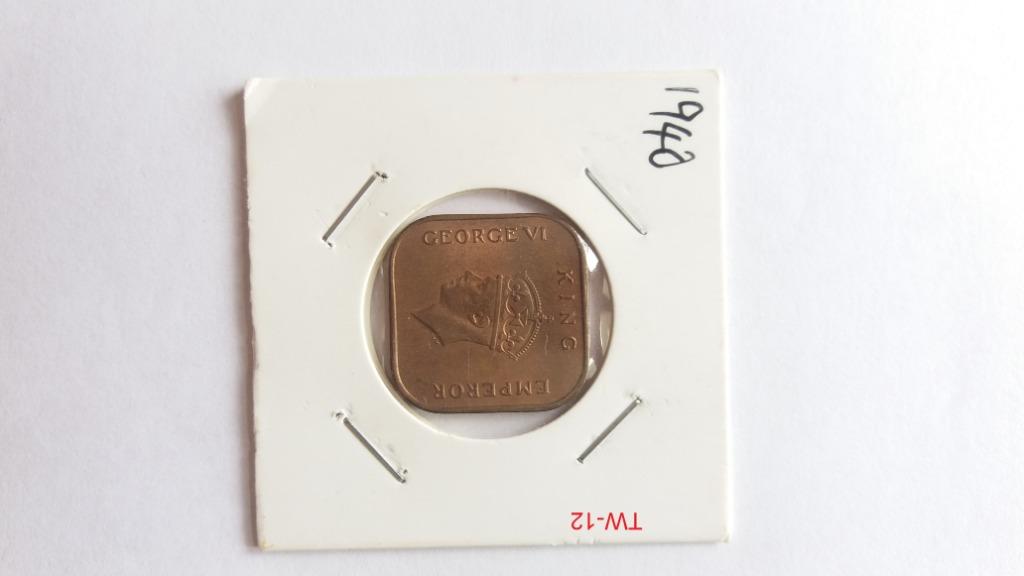 Malaya And British Borneo 1 Cent Coin 1940 King George Vi Antiques Currency On Carousell