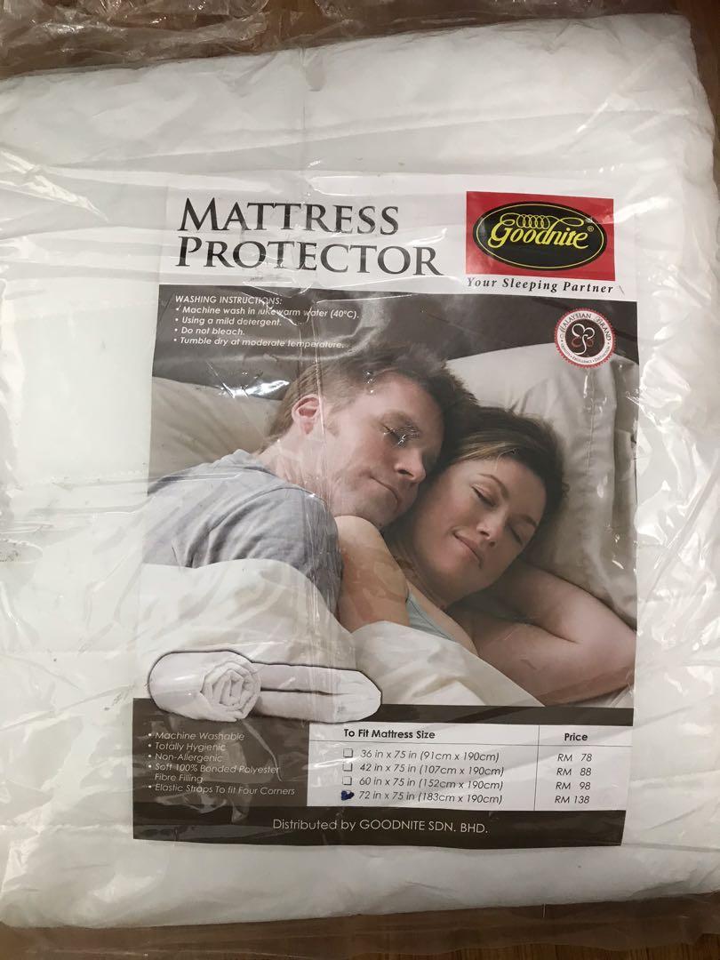 Mattress Protector Goodnite Home Furniture Others On Carousell