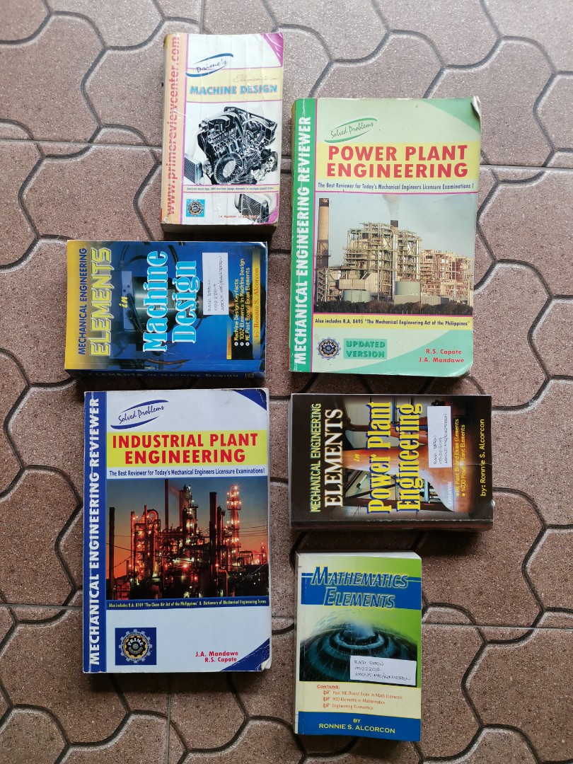 Mechanical Engineering Board Exam Reviewers, Hobbies & Toys, Books