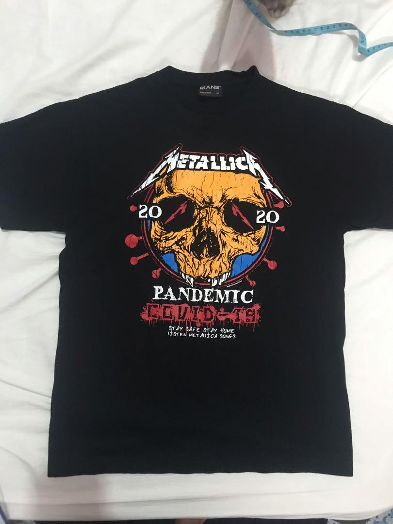 Metallica pandemic covid-19 shirt
