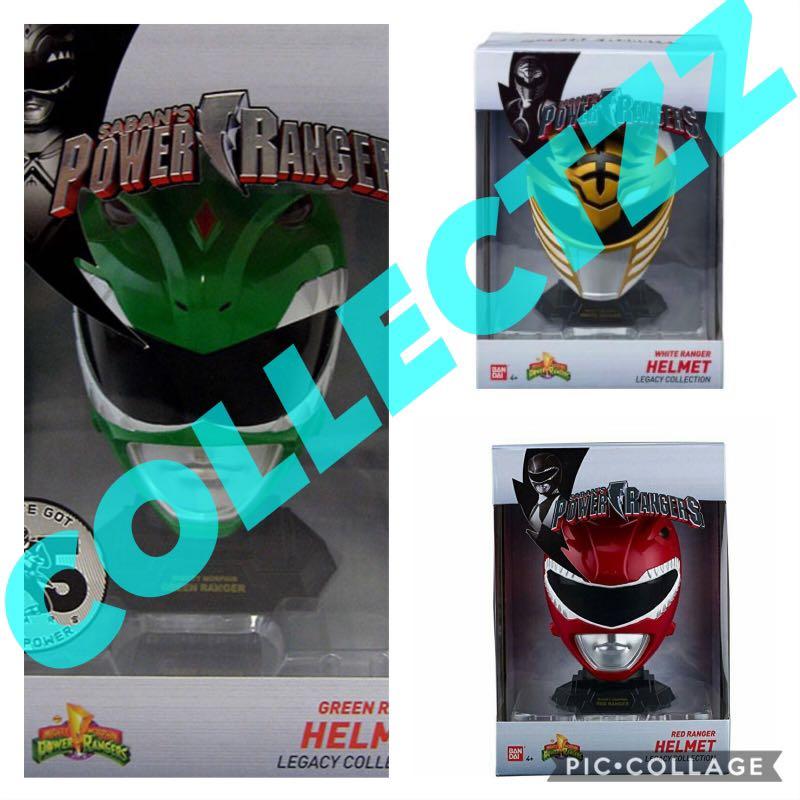 white ranger helmet legacy collection