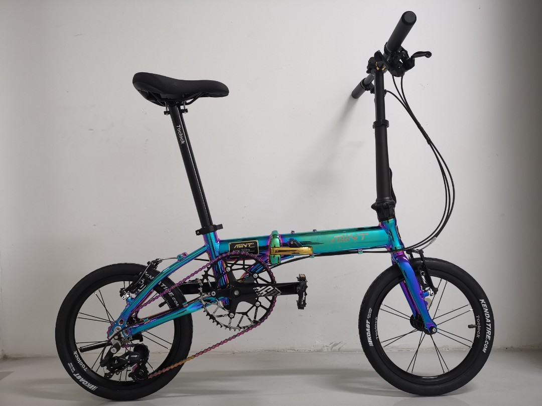 MINT T3 FOLDING BIKE 16inch 3 Speed, Sports Equipment, Bicycles & Parts, Bicycles on Carousell