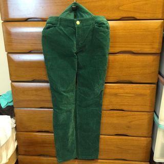 Moma velvet jeans (green)