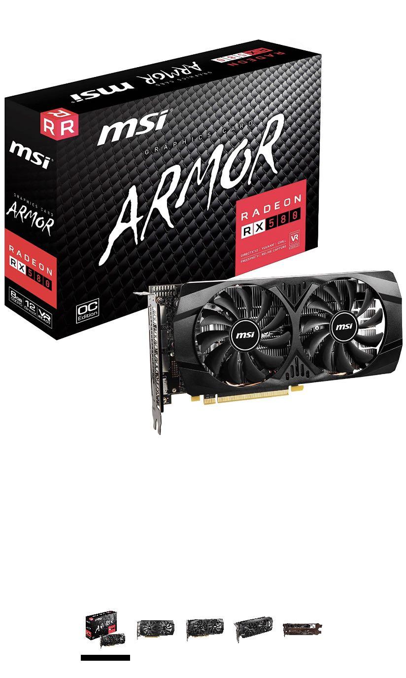 Msi Rx 580 Armor 8g Oc Electronics Computer Parts Accessories On Carousell