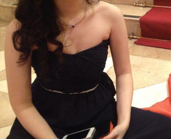 Navy Blue Gown with Silver Detail (Category: Evening dresses & gowns) located in Mandaluyong City. Submitted by ambsupes (Listing ID 1036524604, Image 2). Description: Worn twice! .