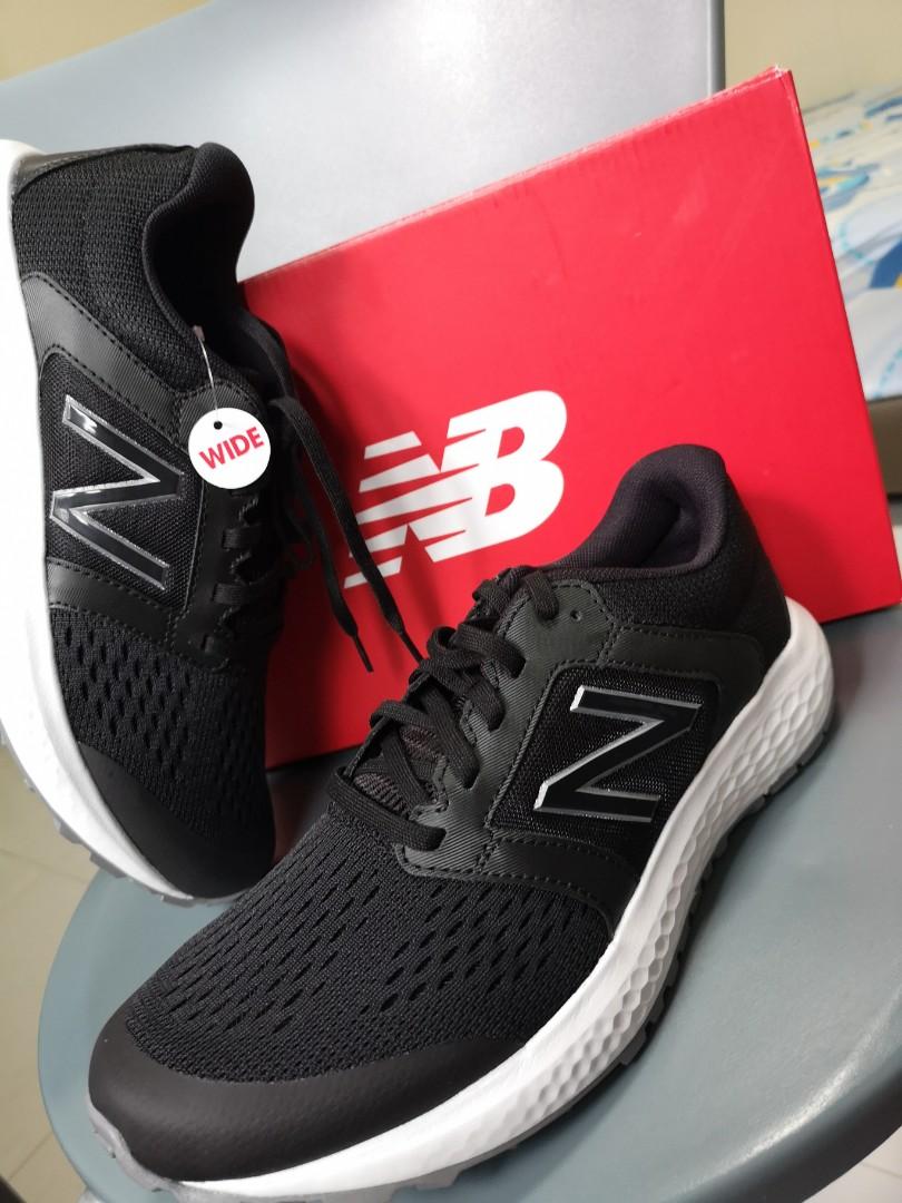 new balance running 520 trainers in black