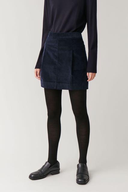Cos shop cord skirt