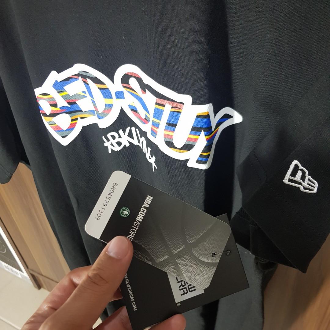 New Era Brooklyn Nets Bed Stuy, Men's Fashion, Tops & Sets, Formal Shirts on Carousell