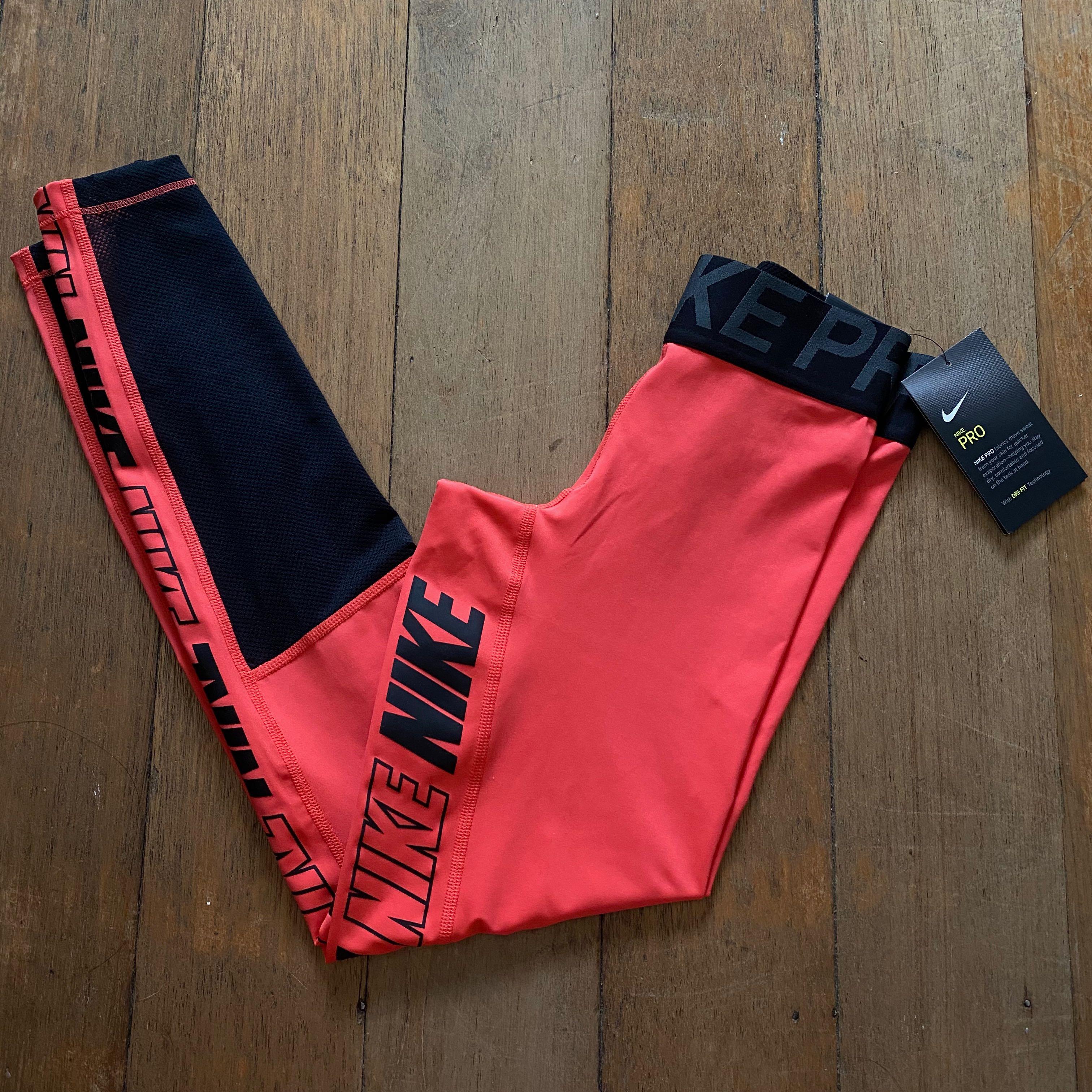 Nike pro combat tights medium, Men's Fashion, Activewear on Carousell