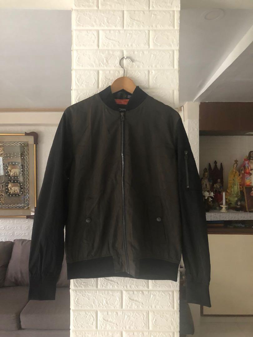 distortion bomber jacket