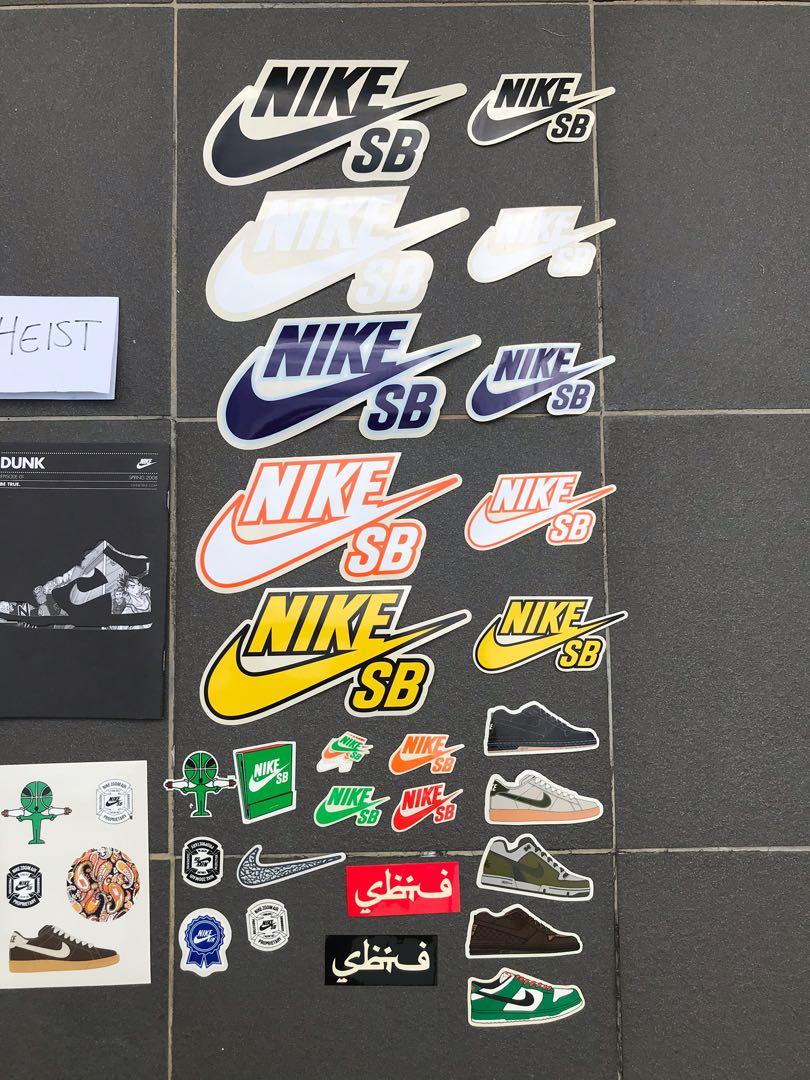 Nike SB Rarities Official Book and Stickers
