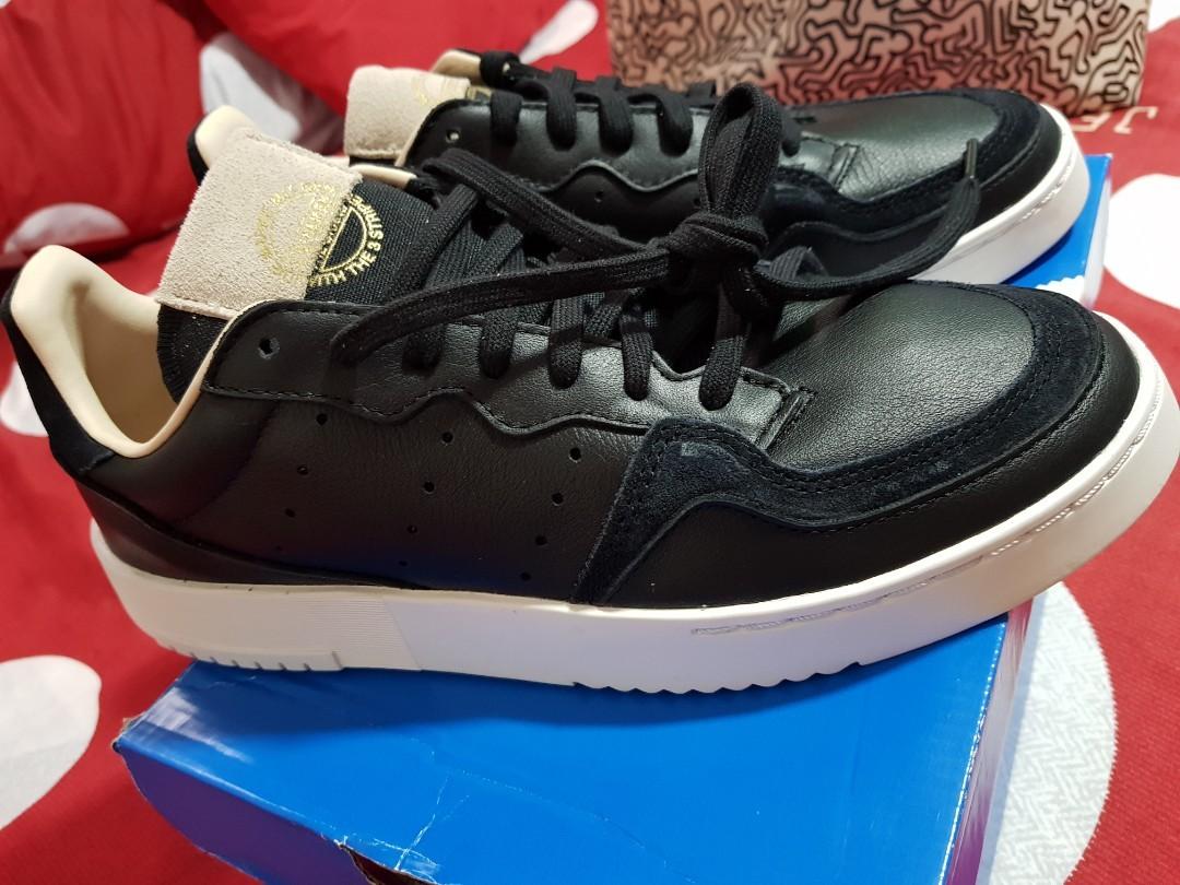 Adidas Supercourt Black Men s Fashion Footwear Sneakers on