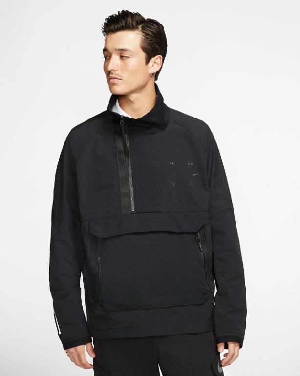 Nike Tech Woven Pocket Jacket Black 