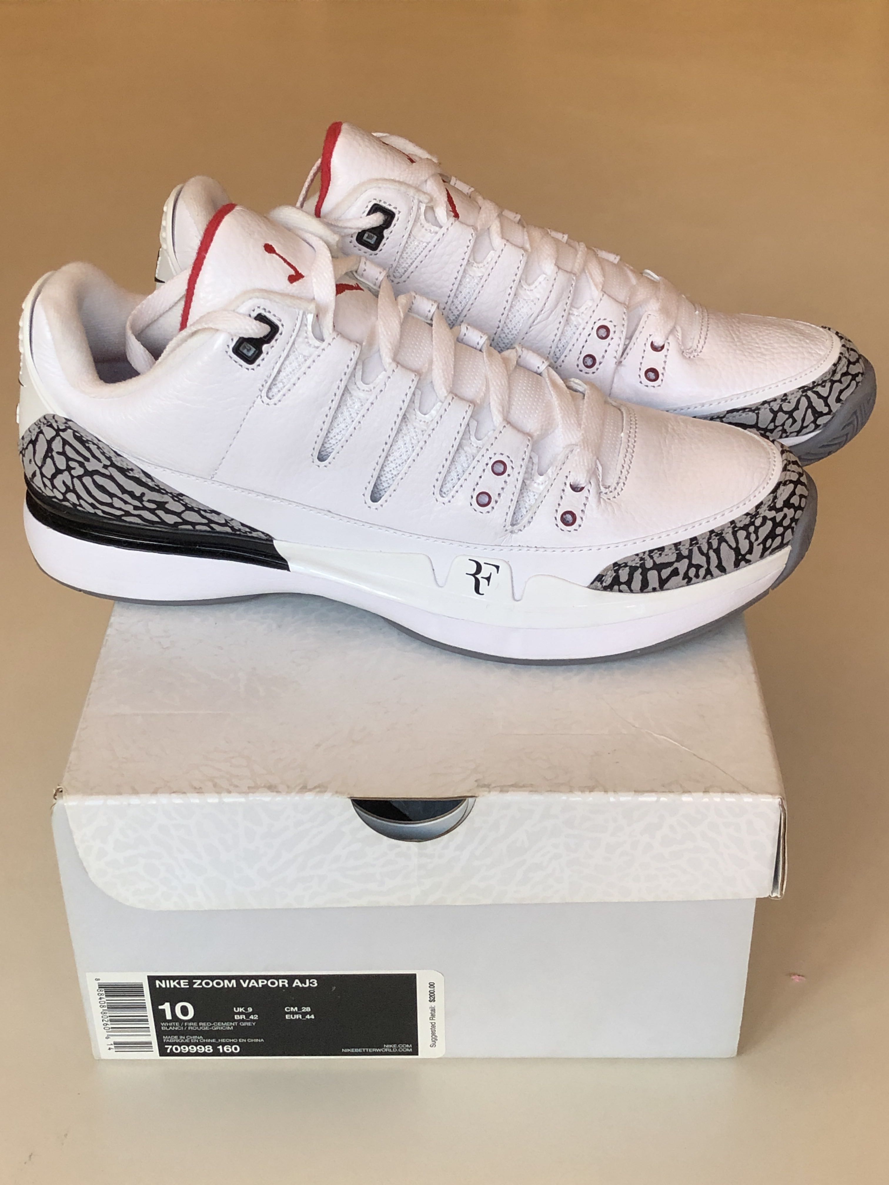 zoom vapor federer jordan