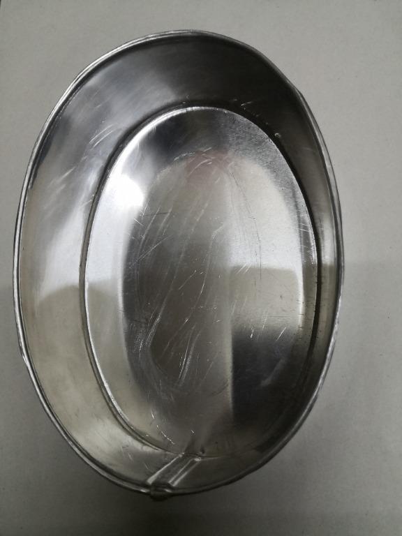 Oval Shaped Cake Pan (Thick) Brand New!!! (Declutter) (Category: Bakeware) located in Caloocan City. Submitted by littlequeenie (Listing ID 1036469618, Image 3). Description: * Oval cake pan for your cakes in a tub * Available 10 pcs left * Brand New * Thick quality you can re-use it many times * 6L x 4W x 1.5H RFS: Declutter.