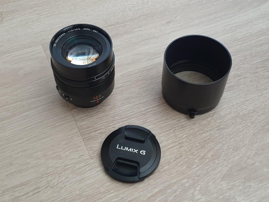 Panasonic Leica Dg Nocticron 42 5mm F 1 2 Asph Power O I S Lens Photography Lenses On Carousell