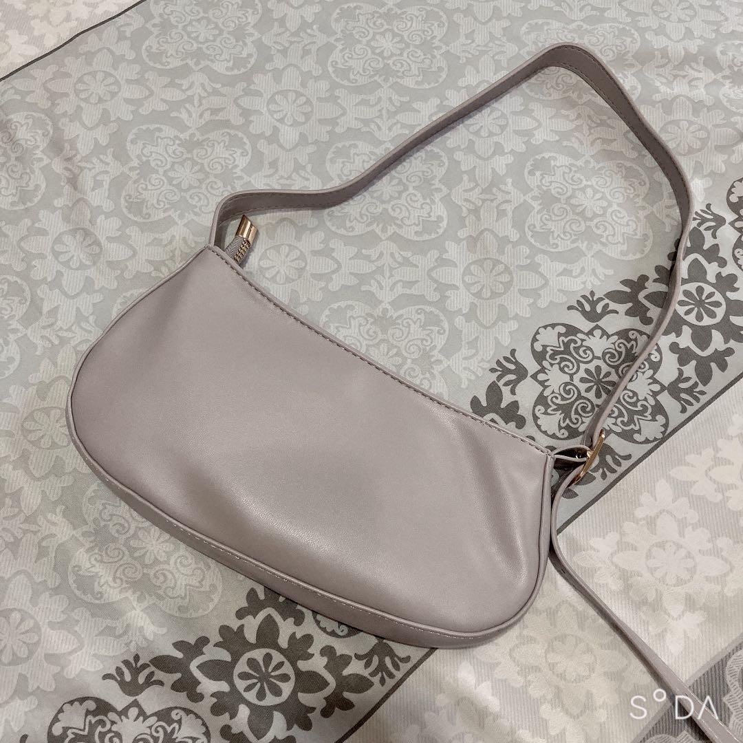 Pastel Purple Lavender Baguette Bag