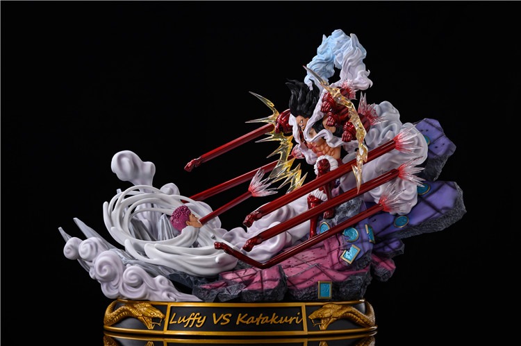 Pre Order Qk Studio Luffy Vs Katakuri Figure Statue Hobbies Toys Toys Games On Carousell
