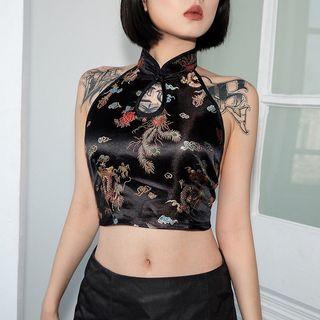 QIPAO CROP TOP XS