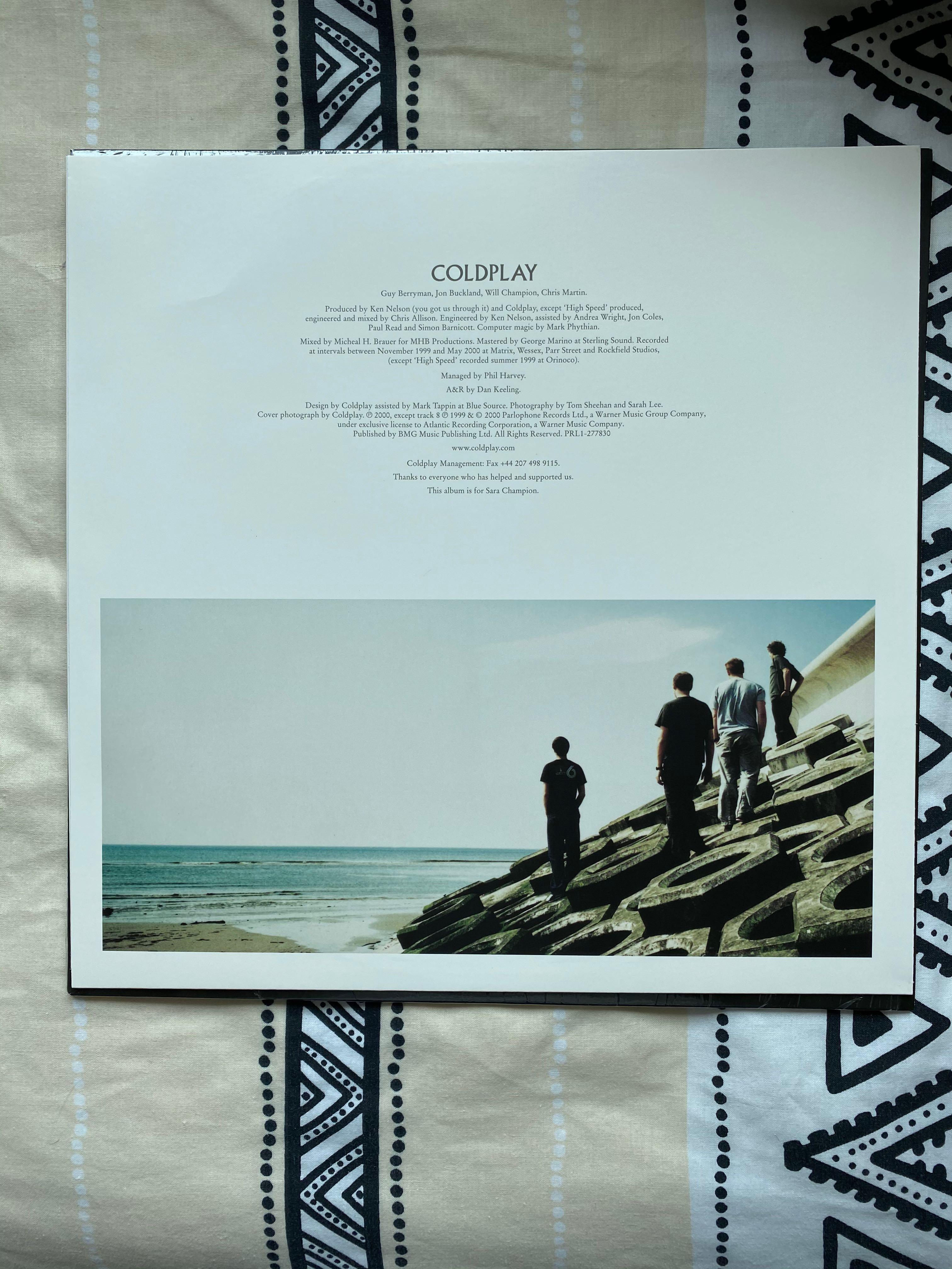 Coldplay – Parachutes (2016, Orange Marble, Vinyl) - Discogs