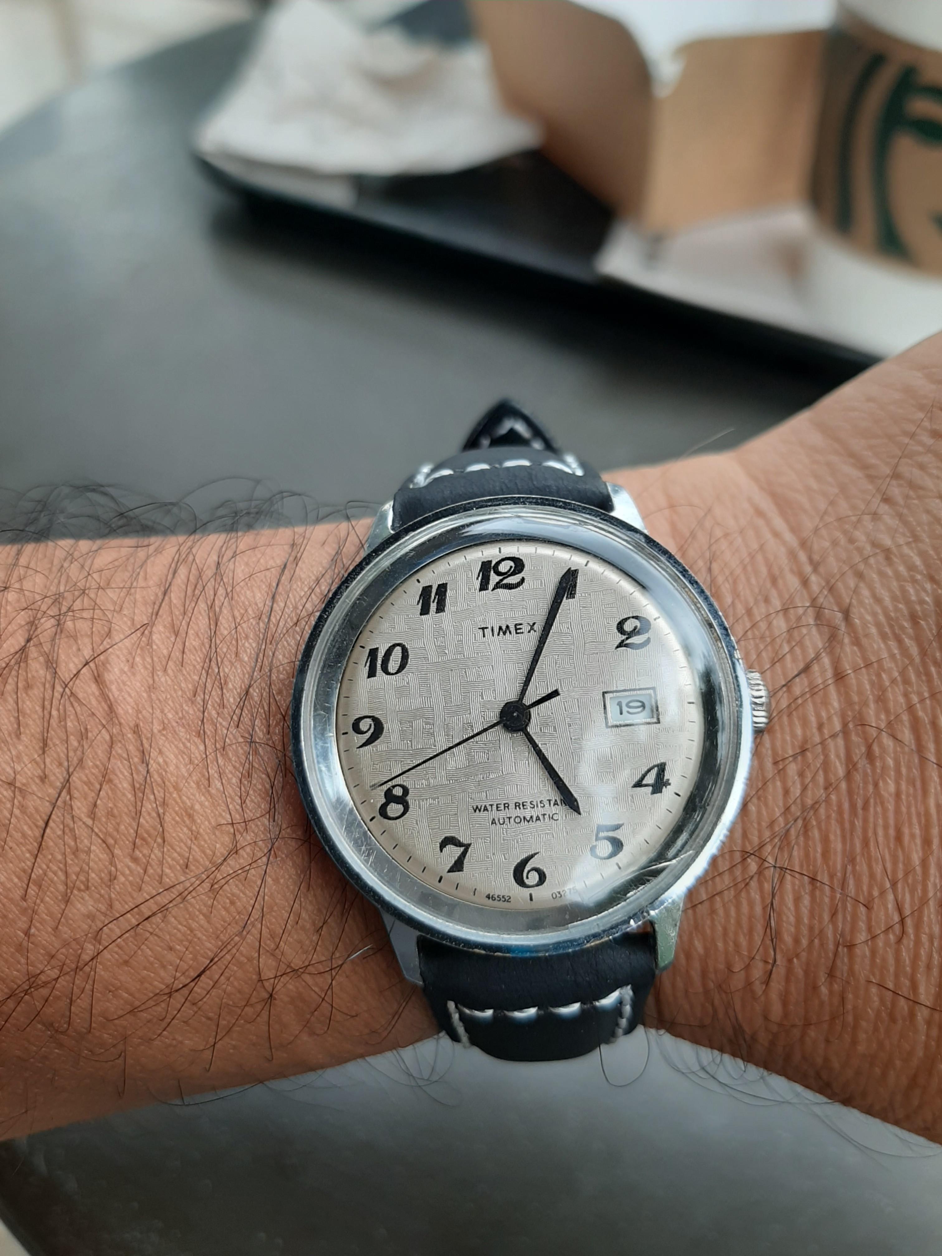 Vintage timex automatic water resistant 2025