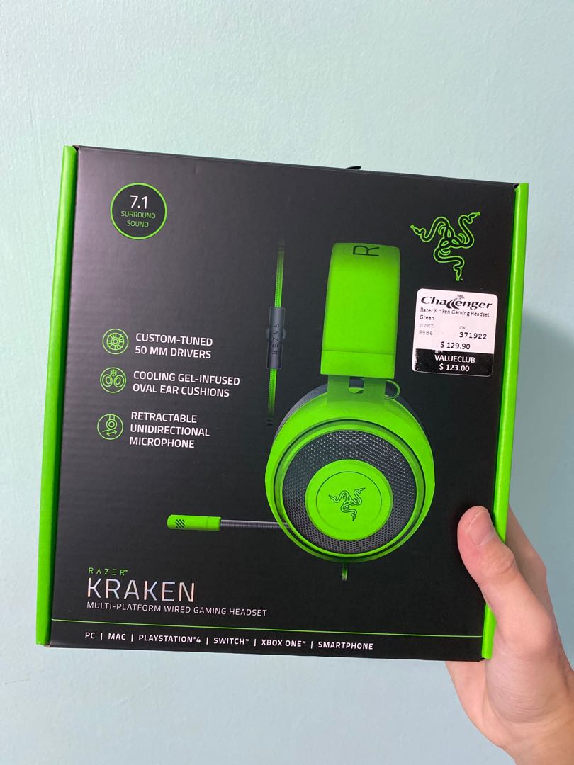 Razer Kraken V2 (With Warranty), Audio, Headphones & Headsets on Carousell