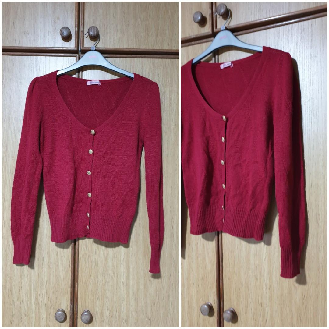retro cardigan sweater