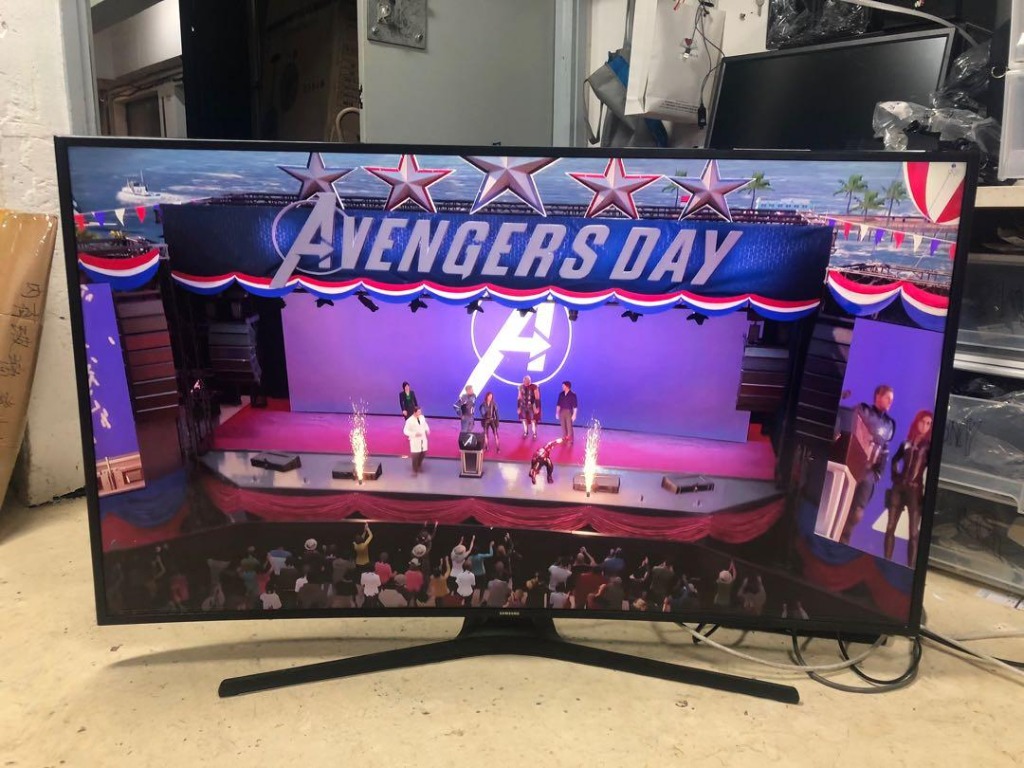 samsung 55吋 55inch ua55ju6800 曲面 4k 智能電視 smart tv 3600