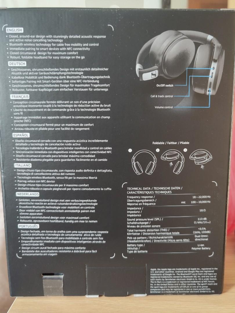 Sennheiser hd online 450bt nfc