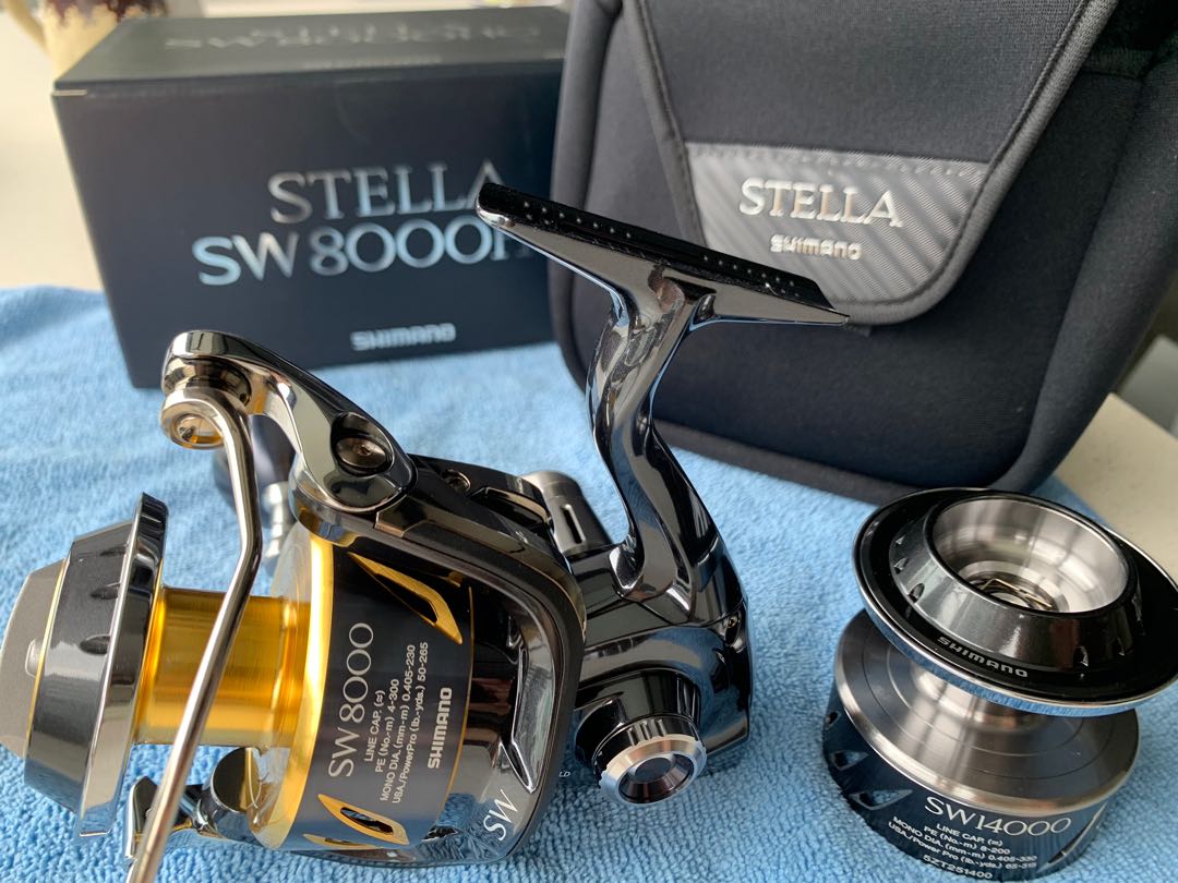 Shimano Stella SW 8000 HG BNIB + xtra spool, Everything Else on