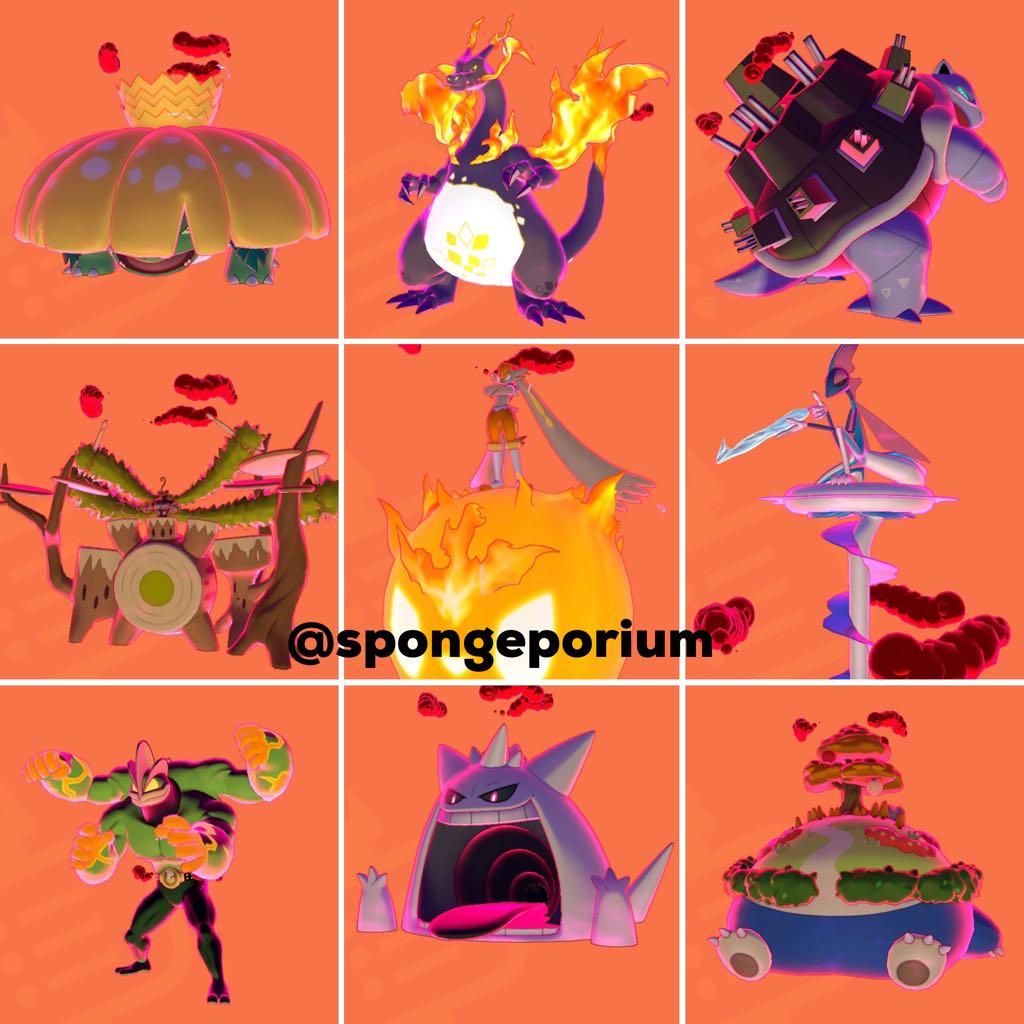 Gigantamax Gmax Pokemon Pokemon Sword Shield Toys Games Video Gaming In Game Products On Carousell Here is a comparison (pokesprite vs home shiny render): sgd