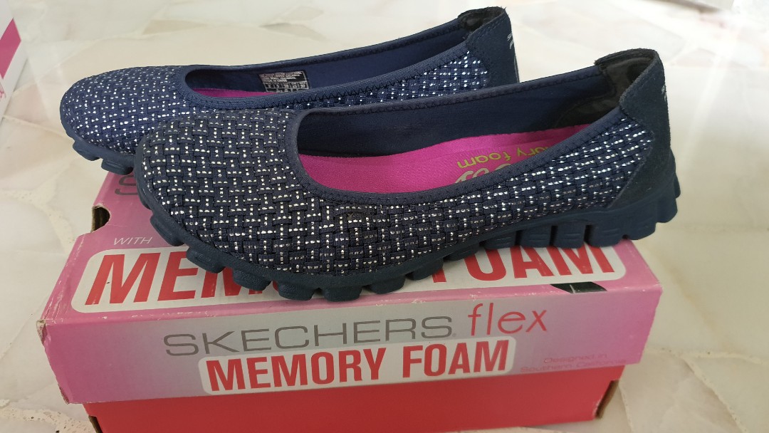 skechers flex memory foam womens