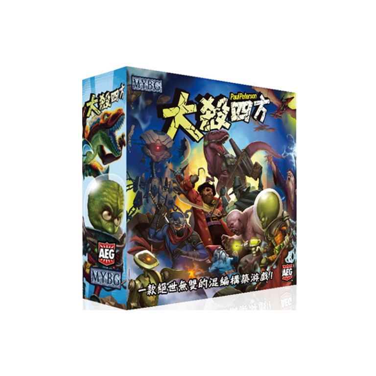 Smash Up 中文版大殺四方及擴展桌遊, 興趣及遊戲, 玩具& 遊戲類- Carousell