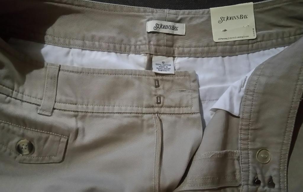 st john's bay plus size pants