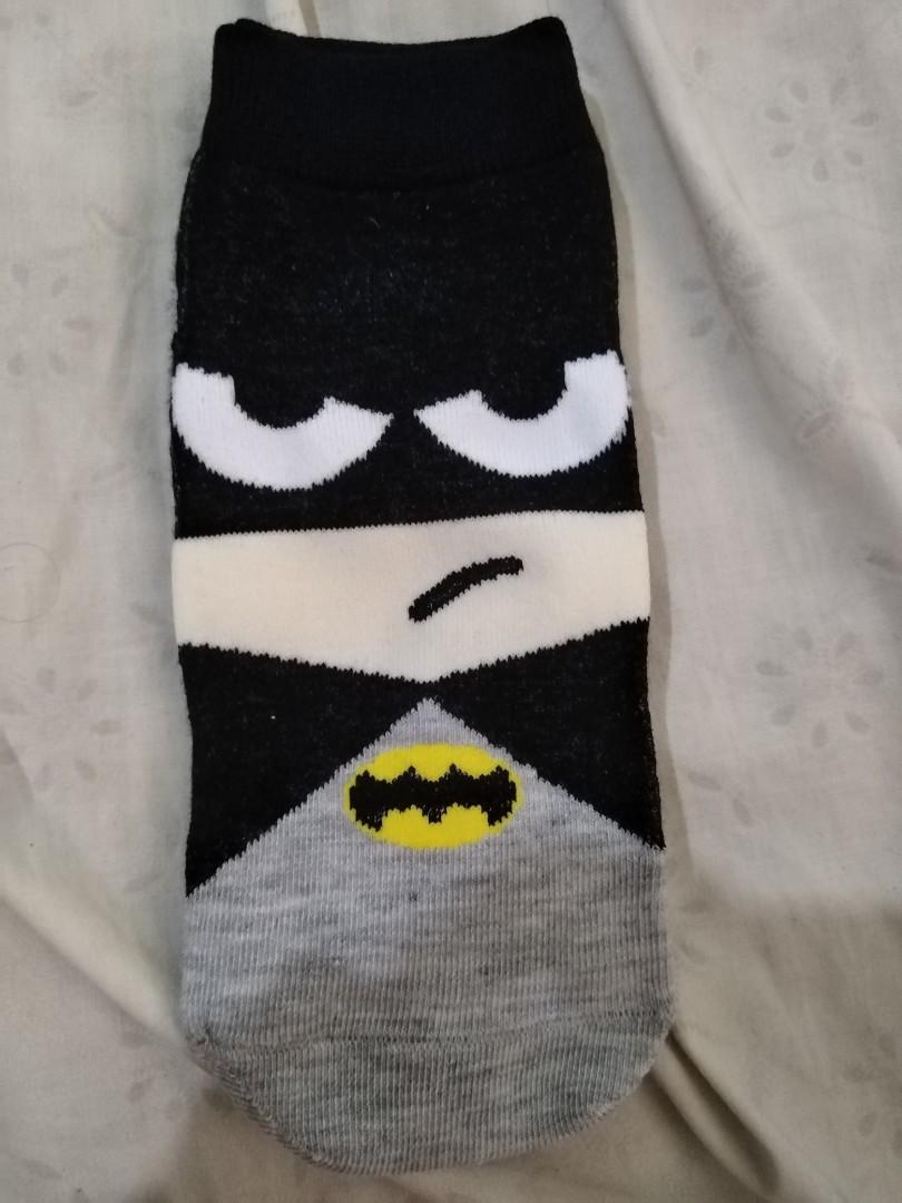 SUPERHERO SOCKS AND ANIMATED SOCKS (Category: Looking For) located in Manila. Submitted by sayreal_ (Listing ID 1036617143, Image 2). Description: CUTIE SUPERHERO SOCKS AND ANIMATED SOCKS for KIDS and ADULTS I'll give a discount to you if you'll buy 3 or more! One stock per design. Original Price at Mall: 100 RFS: Madami na masyado and hindi ko nagamit..