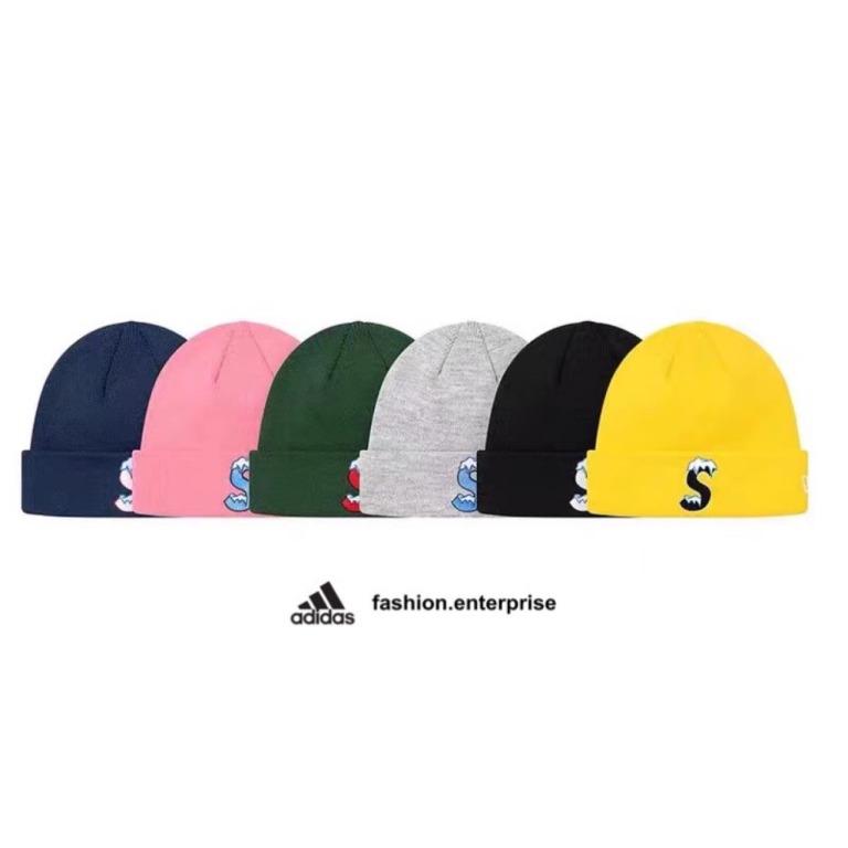 Supreme Fw20 New Era S Logo Beanie Men S Fashion Accessories Caps Hats On Carousell