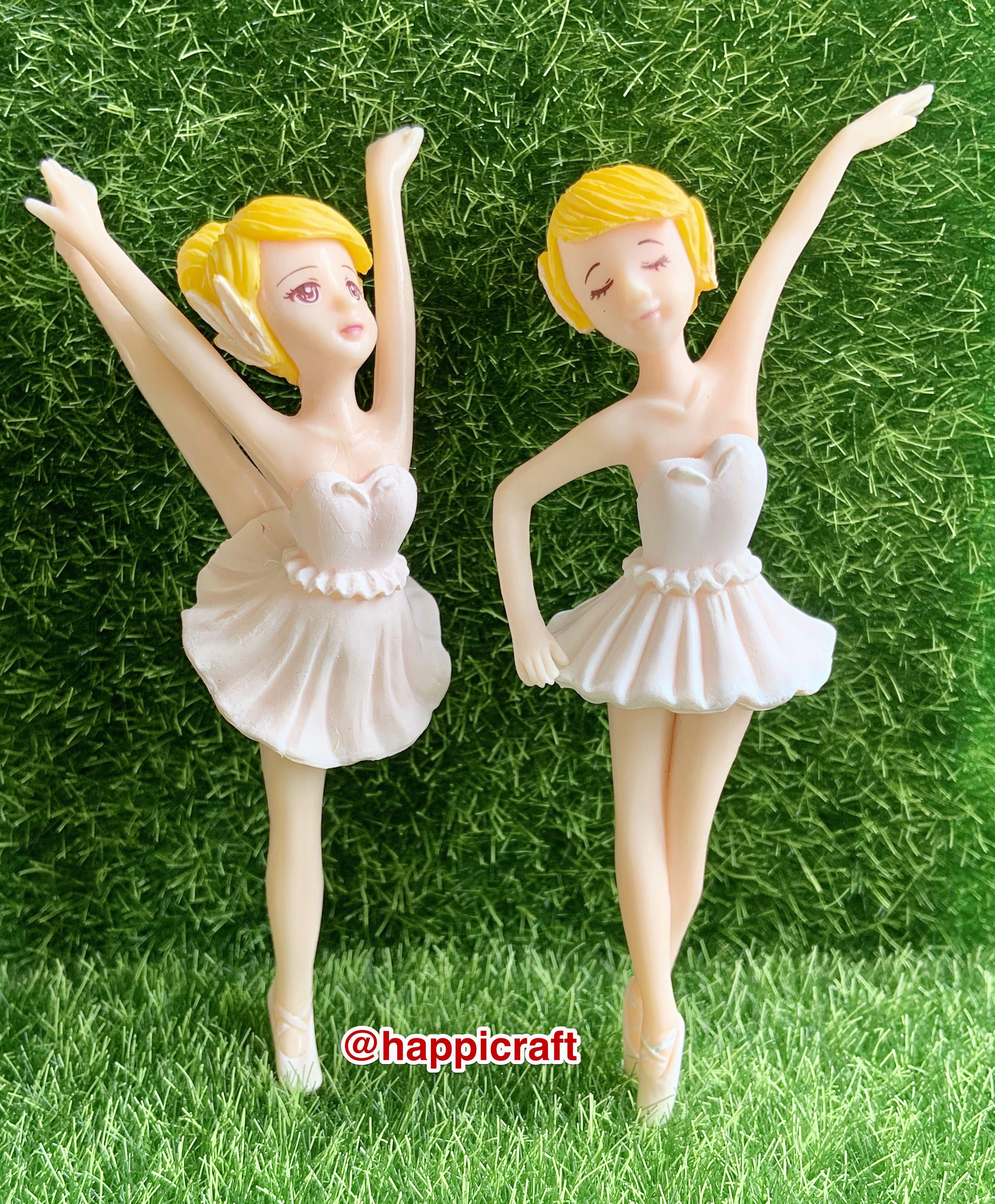 Dancing Girl Dessert Table Decoration Ballet Figurines Dancer 3pcs  Ballerina For Birthday Cake | Fruugo NO
