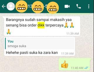 testimoni zara jacket jeans
