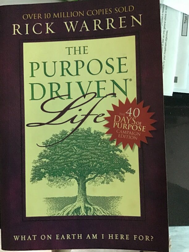 The Purpose Driven Life, Hobbies & Toys, Books & Magazines, Fiction ...