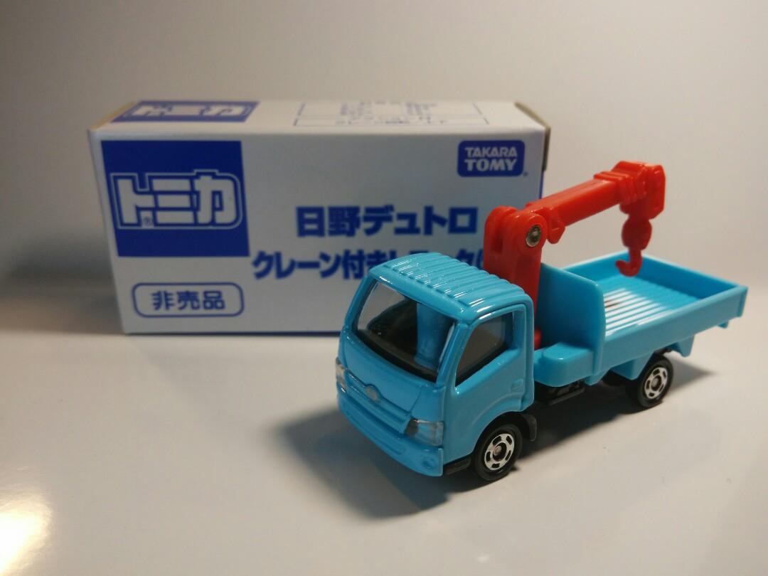 Tomy Tomica 非賣品 水色吊臂車 玩具 遊戲類 玩具 Carousell
