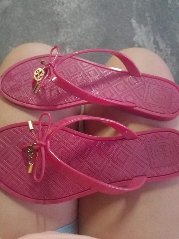 jelly slip ons