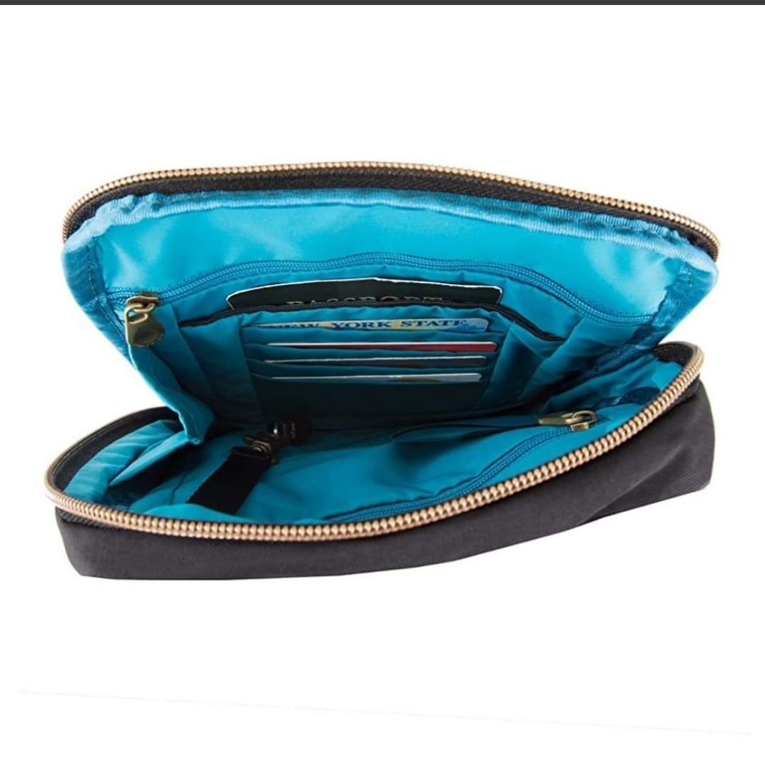 Travelon signature slim day outlet bag
