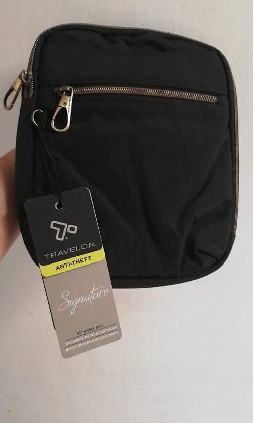 Travelon Anti Theft Signature Slim Day Bag Women s Fashion Bags