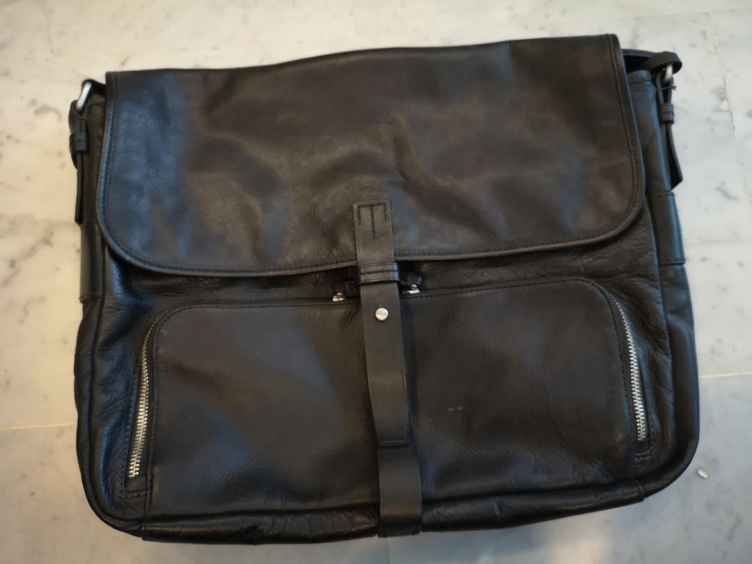 Jefferson shop leather messenger
