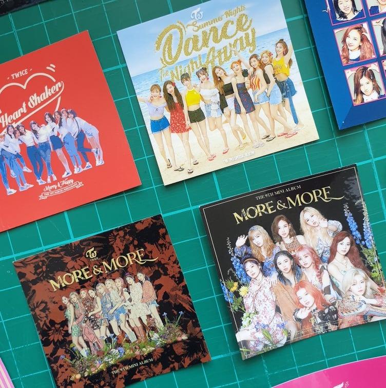 Twice Laminated Vinyl Thumbnail Stickers Hobbies Toys Memorabilia Collectibles K Wave On Carousell
