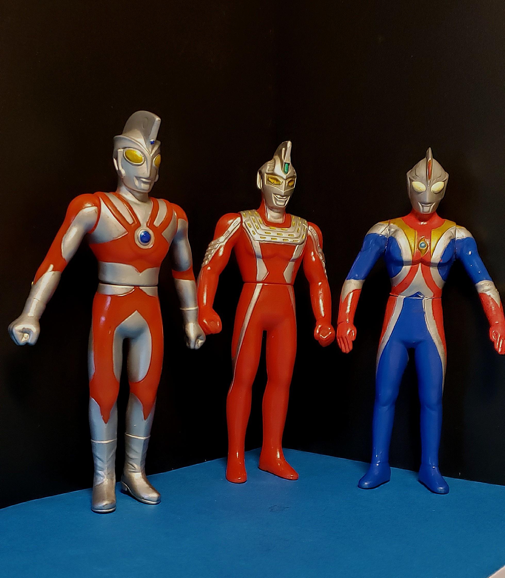 奧特曼 Ultraman 超人系列全3種約15cm高 詳見產品描述 興趣及遊戲 玩具 遊戲類 Carousell